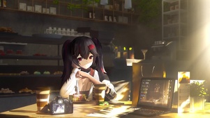 休闲的午后