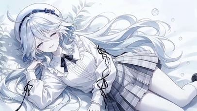 睡在泡泡里的芙宁娜