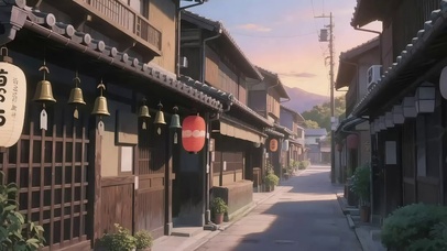 落日古镇街道