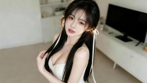 可爱居家女孩