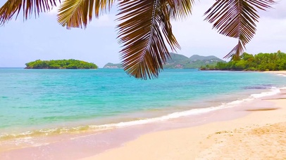 4k 放松平静海浪