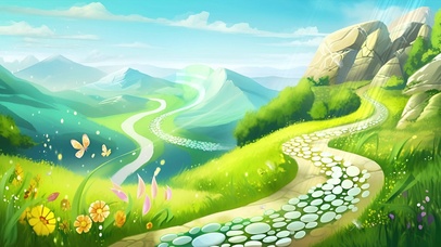 清新护眼绿色壁纸