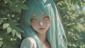 小清新美女高清4k