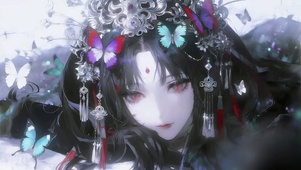 卧蝶苗疆少女