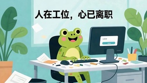人在工位心已离职