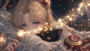美少女战士水冰月和露娜