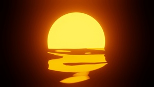 日落