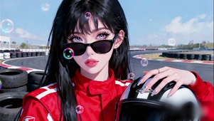 赛车少女