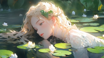 水中少女