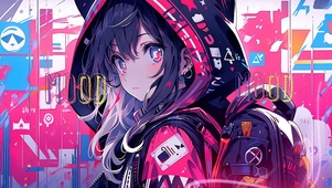 涂鸦少女