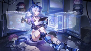 银狼-画师：在线摸鱼的凡晴