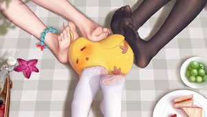 美脚蹂躏