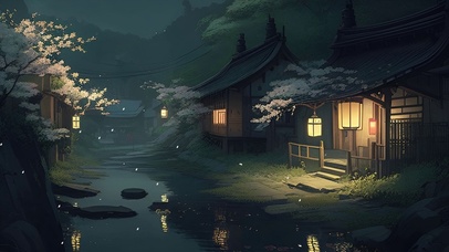 古风壁纸 夜景