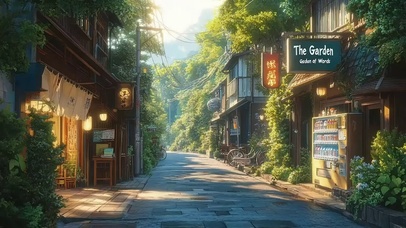 城市温馨傍晚黄昏街道