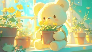 清新治愈小熊