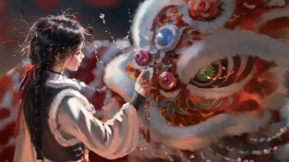 [WLOP]鬼刀--新年