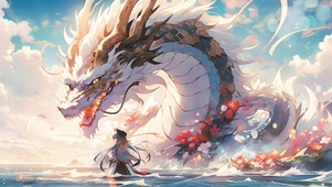 少女与龙
