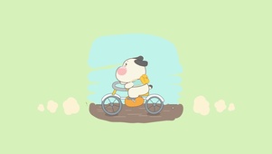 调皮呆哥-骑单车