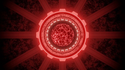 2D红色能量球(双端)