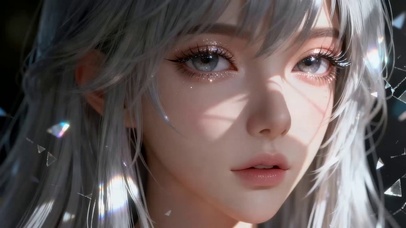 银眸碎光