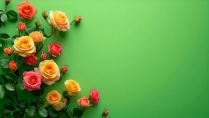 清新治愈鲜花