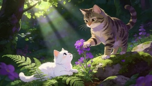 两只猫咪