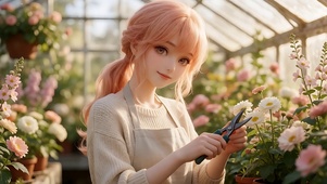 鲜花女神