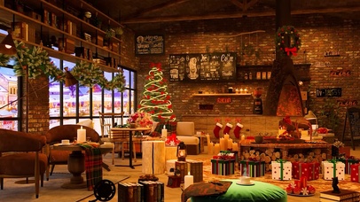 圣诞咖啡厅
