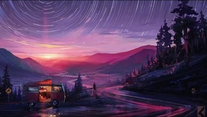 流星风景