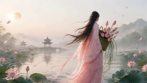 西湖莲花女侠