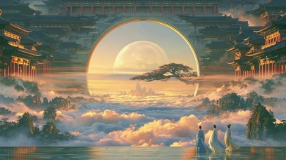 云海明月