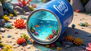 易拉罐里的海洋世界