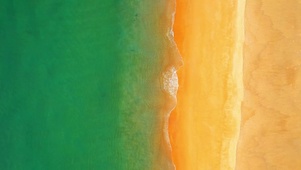 俯瞰海滩