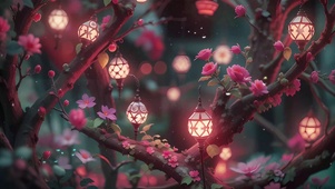 绚丽灯火