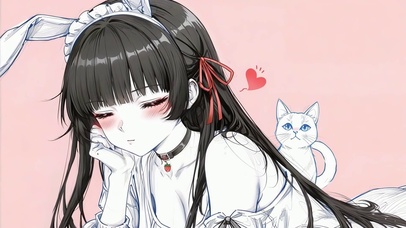 慵懒兔少女千咲