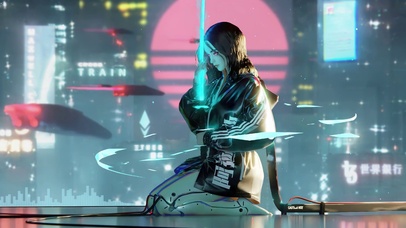 赛博朋克 美少女的心愿