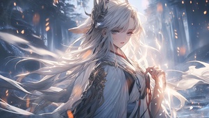 白衣少女