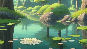 水潭