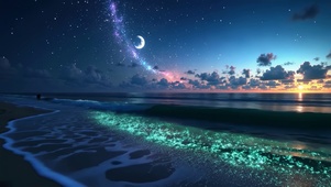 繁星海浪