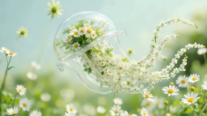 鲜花水母