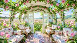 护眼花园阳光小屋