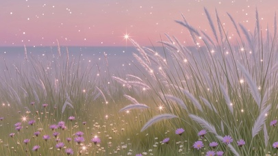 浪漫星辰旷野