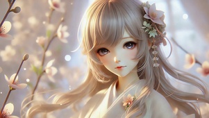 清纯二次元女孩