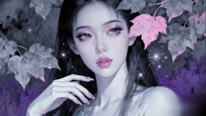 少女的粉秋芙枫