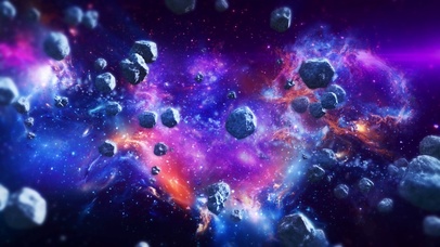 陨石群（无缝循环版）