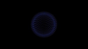 炫酷震撼粒子球
