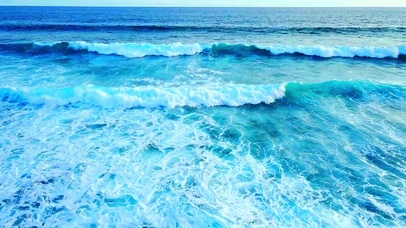 4K治愈大海海浪