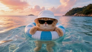 海面猫咪