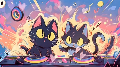 4K 黑猫DJ
