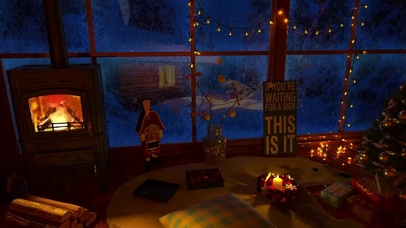 舒适的冬季小屋